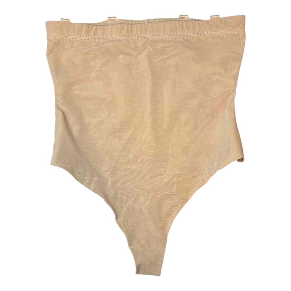 HoneyLove Sand Nude Seamless Shapewear Elastic Waistband Sculpting Thong